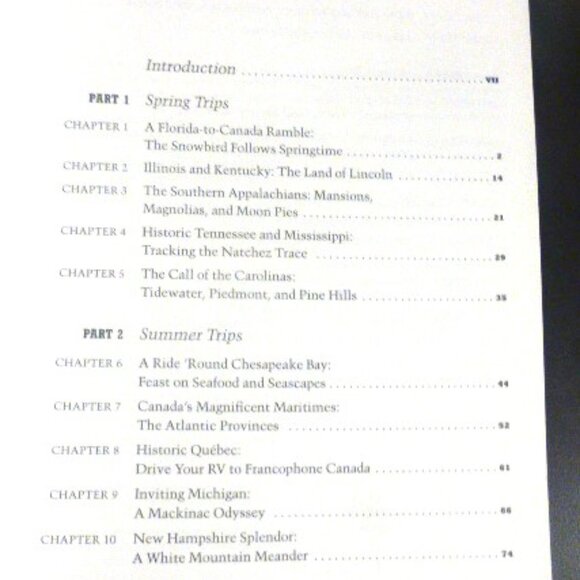 2 RV Books Great Eastern RV Trips & Rest Areas Welcome Centers US Interstate - Picture 12 of 16